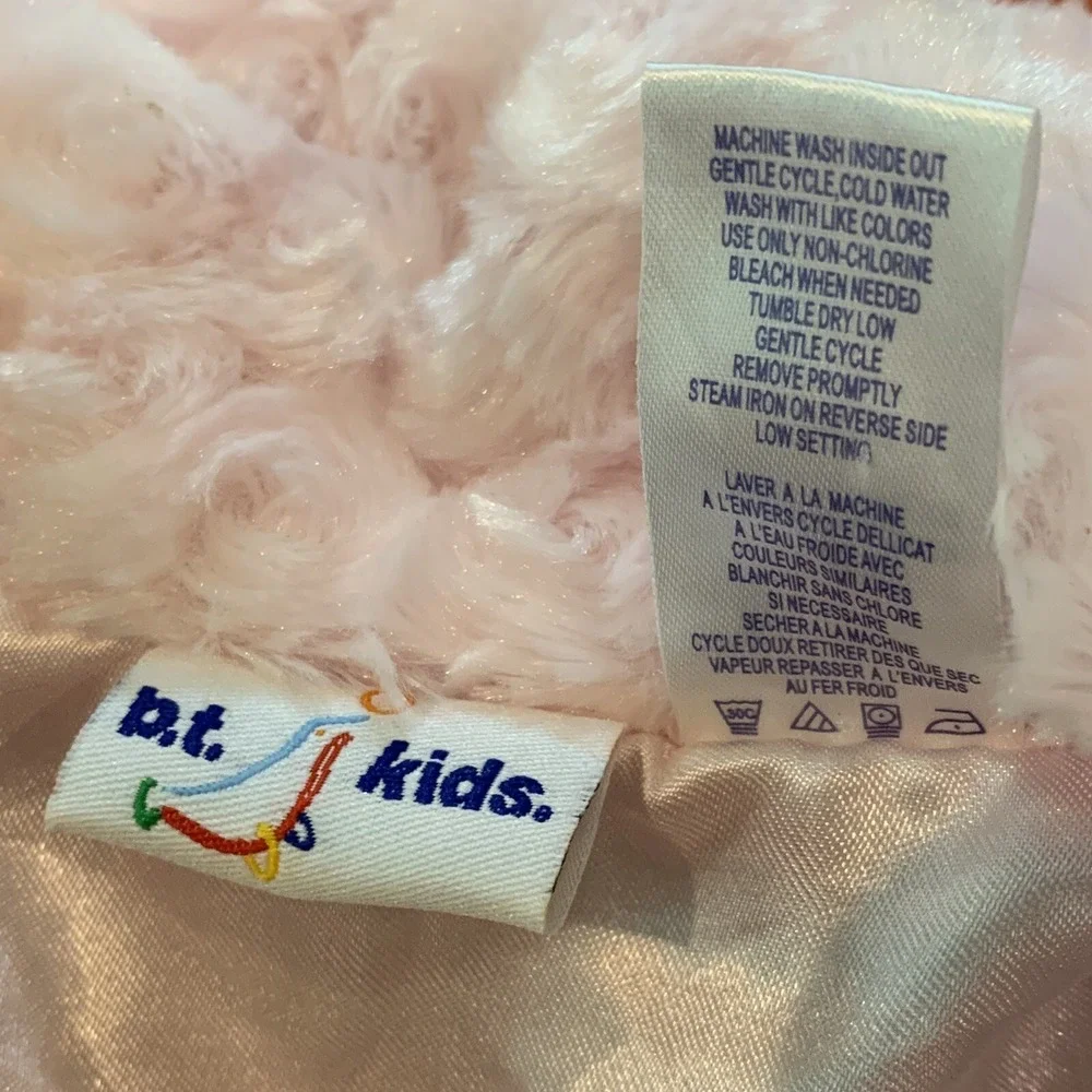 B. T. Kids Girls 2 Piece Outfit 5  New with Tags Pink Green Pants Jacket Soft